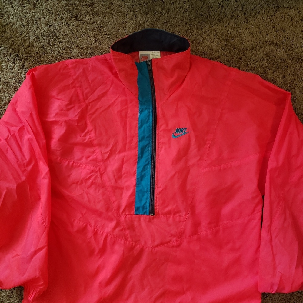 Pink Nike Raincoat